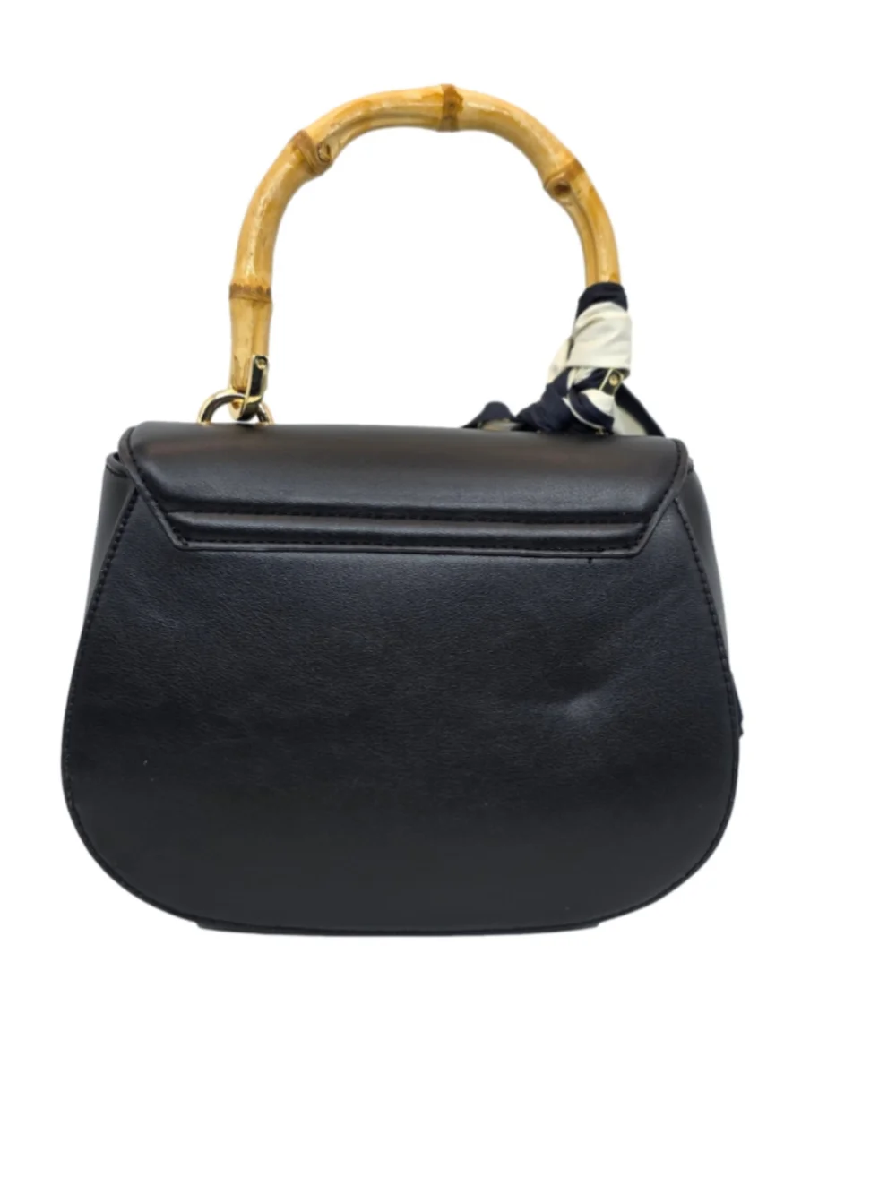 A New Day Black & Beige Satchel Bag, One Size